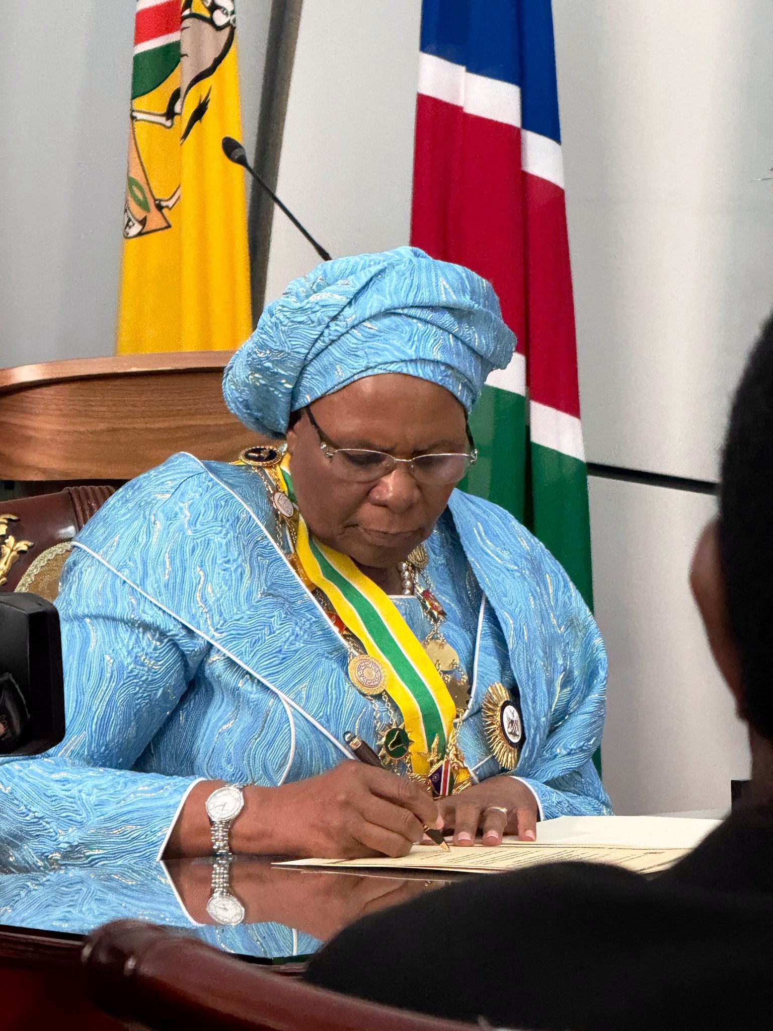 Namibia’s Historic Moment: Netumbo Nandi-Ndaitwah Sworn in as First Female President
